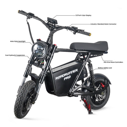 EMOVE RoadRunner Pro Seated Electric Scooter