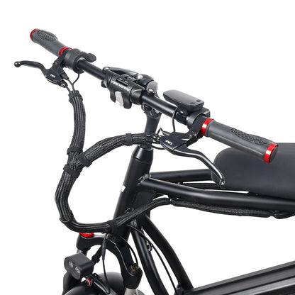 Top-down view of EMOVE RoadRunner V3 showcasing design