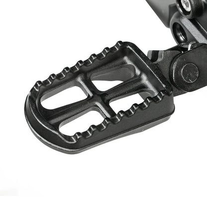 Black footpeg
