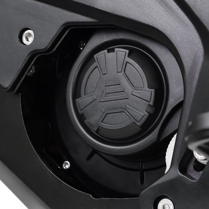 Center motor view + housing