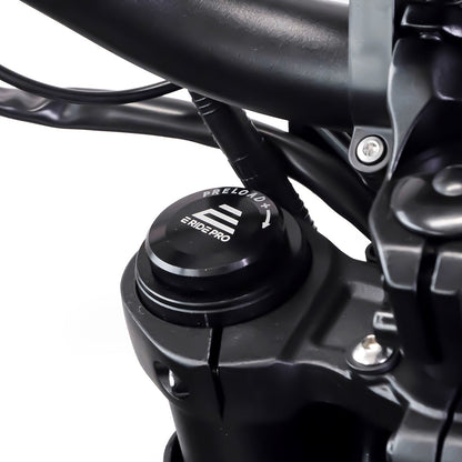 Adjustable front suspension fork