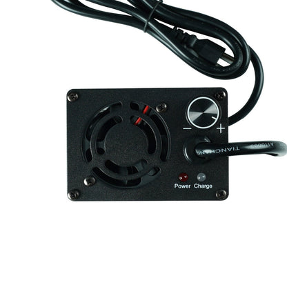 Fast charger adjustable knob