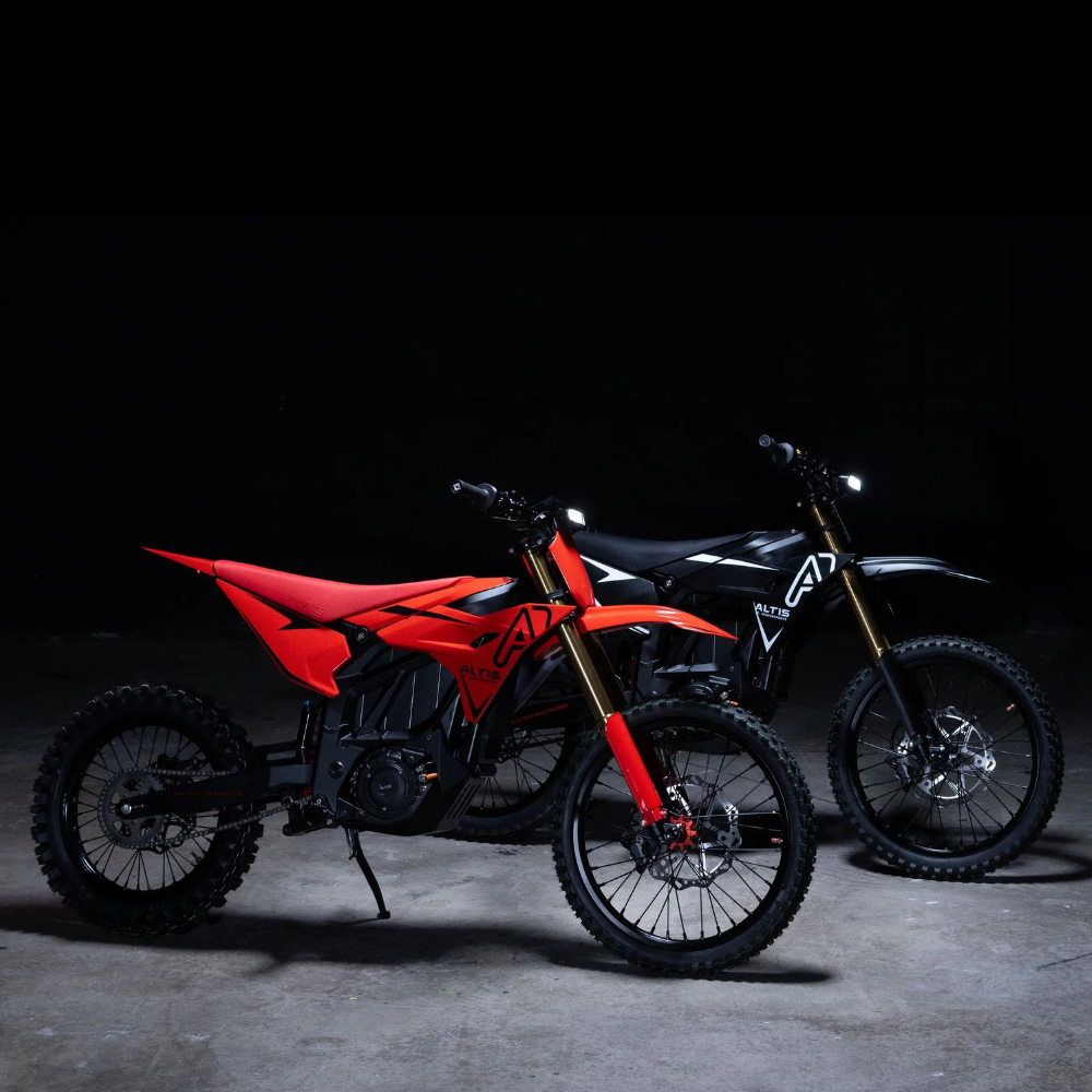 Altis Sigma - electric dirt bike for adults (Red & Black Shot)
